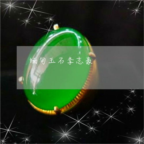 緬甸玉石的文化財(cái)富 珠寶首飾零售的機(jī)遇與挑戰(zhàn)——李志豪會(huì)長(zhǎng)專訪